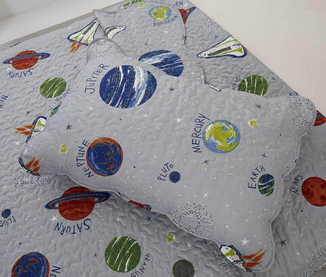 Покрывало 160х220 и наволочка 50х70 Sofi De MarkO Magic №4