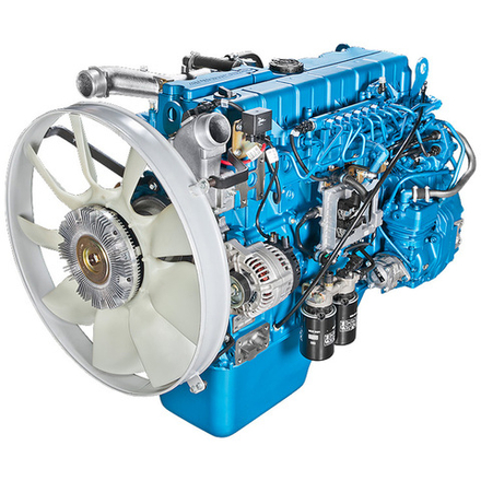 53602.1000186-10 Двигатель ЯМЗ-536 с оборудованием (без КПП и сцепления)