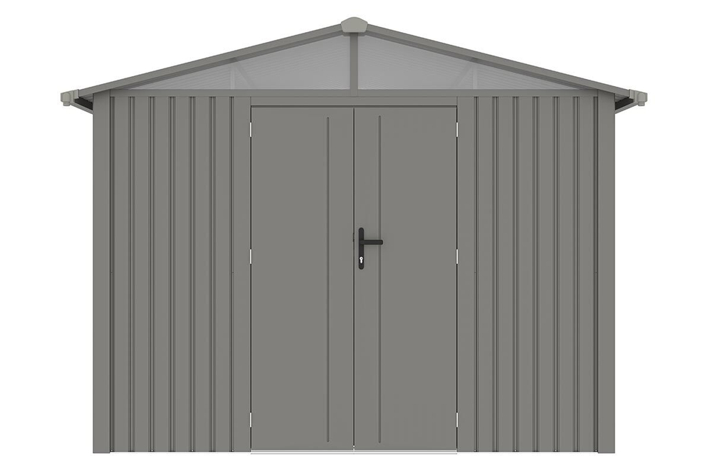 Сарай металлический BlackFox Panorama D, серый