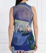 Топ Desigual x Monsieur Christian Lacroix Desigual - темно-синий(24SWTKA4)