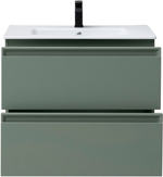 Тумба с раковиной Allen Brau Eclipse 1.E1002.CGM 80 cement grey matt