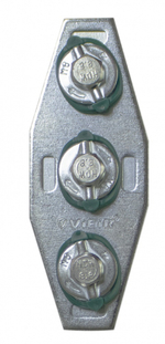 Х-образный соединитель с гайками для монтаж. профиля  ViEiR  (120/4шт)