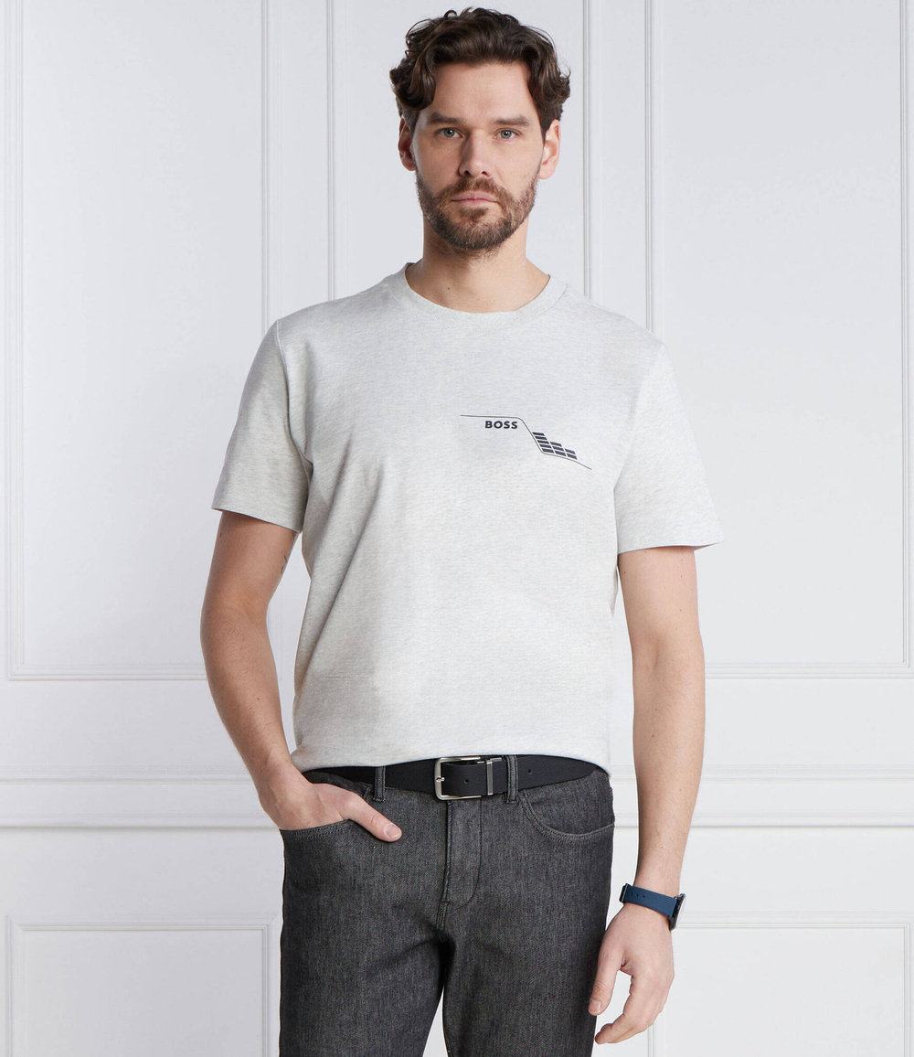 Футболка Tee 3 BOSS GREEN - серый(50506358)