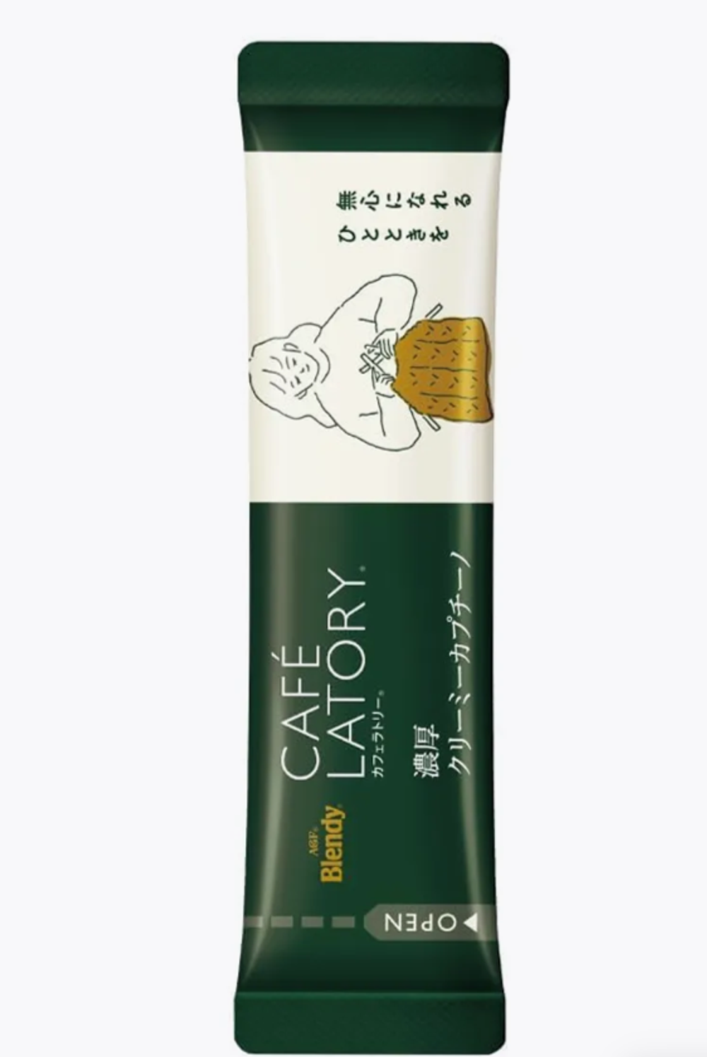 Кофе растворимый Капучино 1 стик 11 г AGF Blendy Cafe Latory Cappuccino Stick