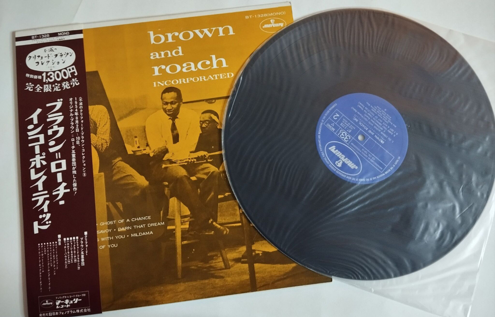 Винтажная виниловая пластинка LP Brown And Roach Incorporated (Japan 1974) (Obi)