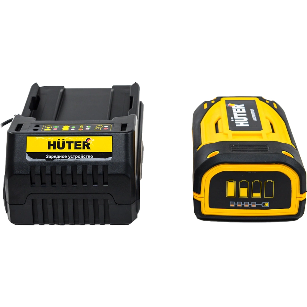 Газонокосилка аккумуляторная HUTER CLM-40 Li 40В (1 x 4 Ач, ЗУ) нож 38 см, 70/4/10