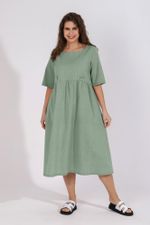 Платье Тимьян-1 Виотекс ЗЕЛЁНЫЙ