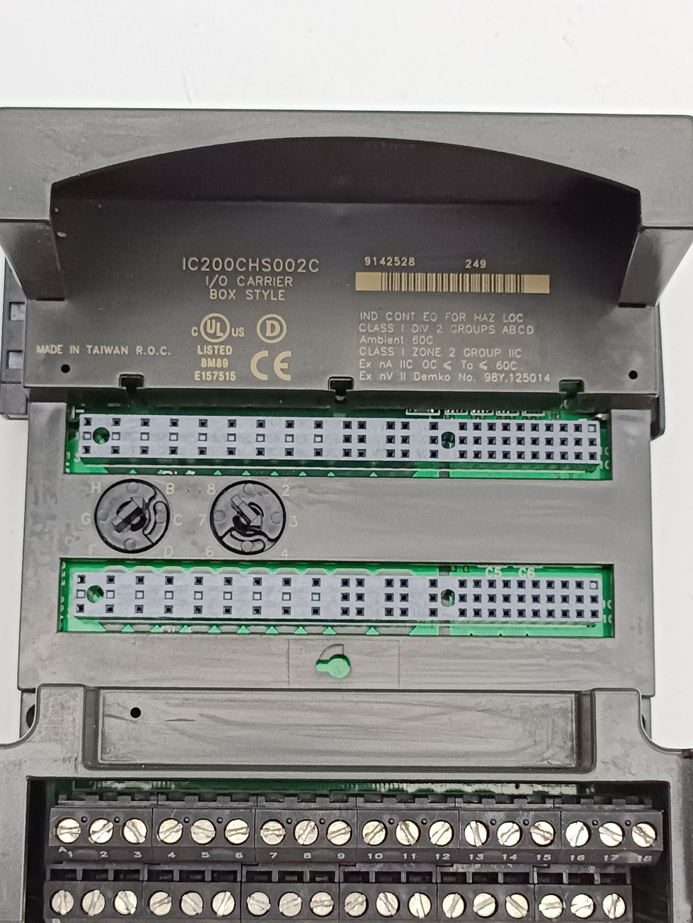 Модуль аналогового входа GE fanuc IC200CHS002C