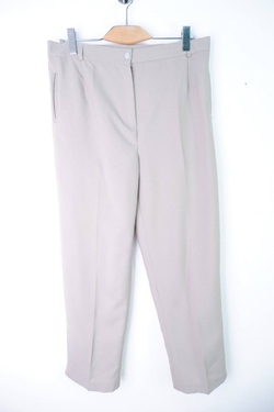 Брюки светлые широкие, визуально 50/52 размер