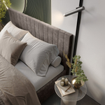 Кровать 160 "Хлоя" КР-18 без основания маренго