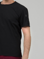 Футболка - китель повара мужской Чёрный NVDesign