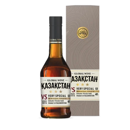 Коньяк Global Wine Казахстан Very Special 0.5 мл