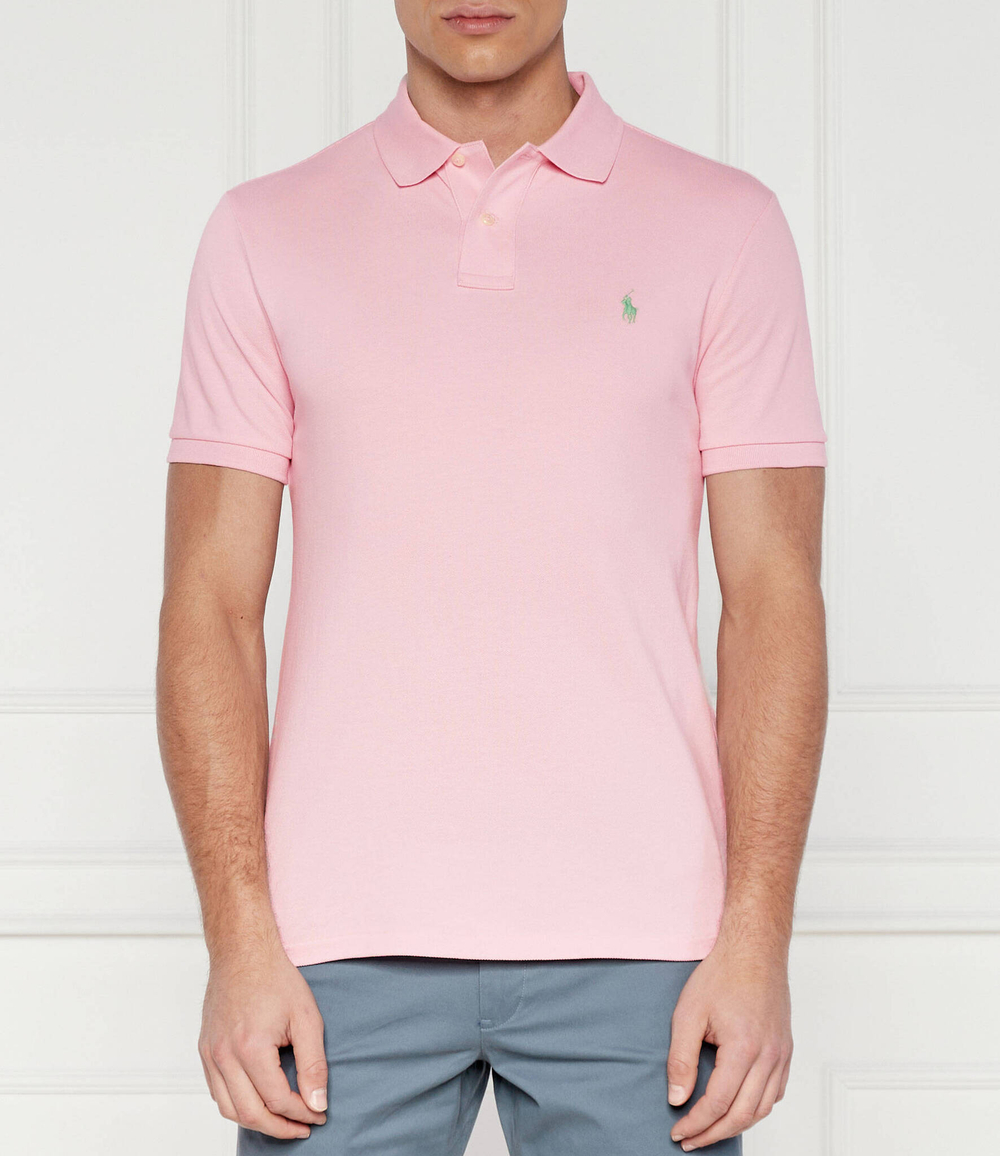 Поло POLO RALPH LAUREN - пудро-розовый(710680784)