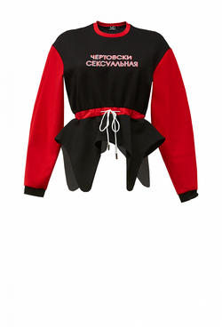 Свитшот на завязках 20-02-20FW