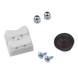 Садово-парковый светильник ЭРА «Дели 2» НБУ 07-40-002 черный 4-гранный настенный IP44 Е27 max 60Вт