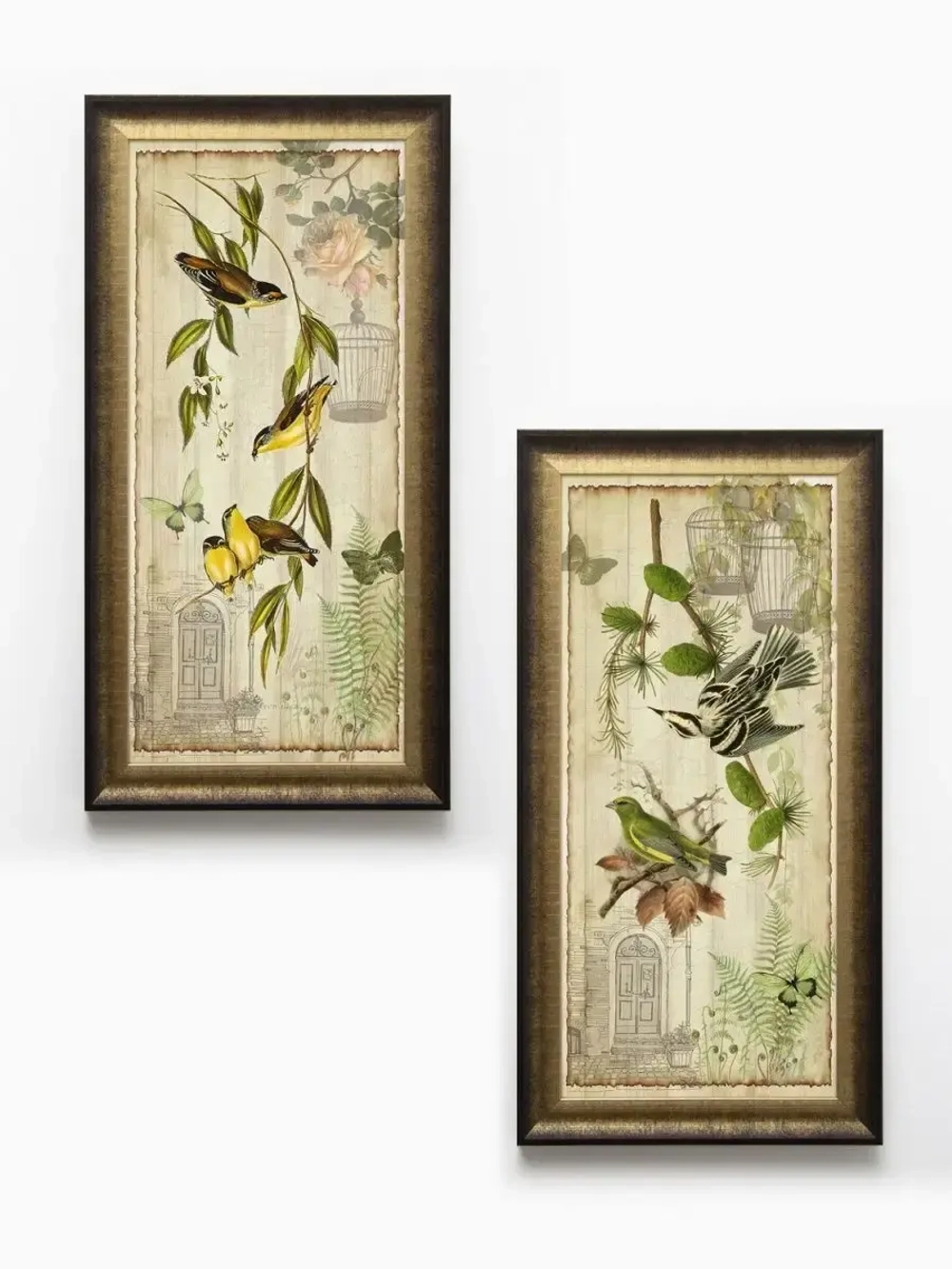 Картина на стену интерьерная 2 шт 44,5*23 см