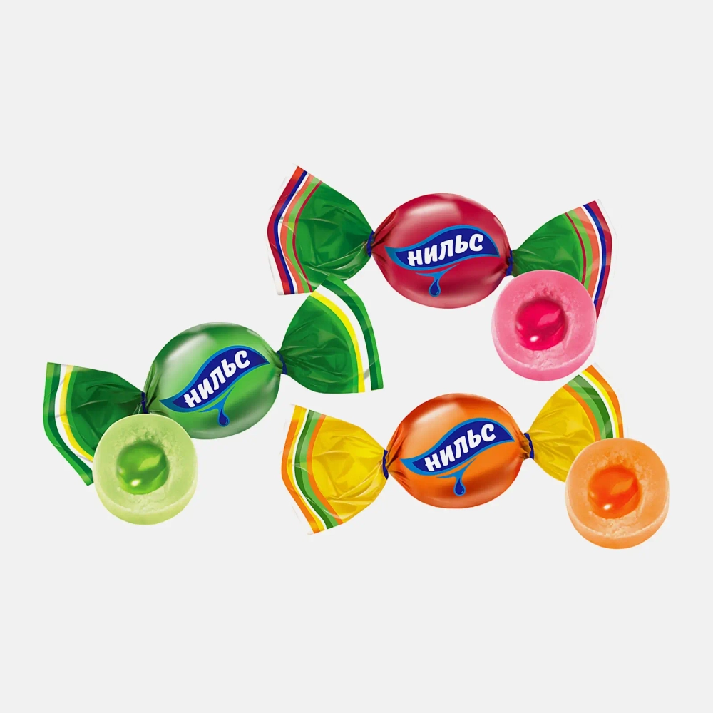 Карамель с фруктовым вкусом Нильс