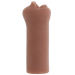 Коричневый мастурбатор-ротик 12,7см PipeDream PDX Extreme Coed Cocksucker Stroker in Brown RD42429