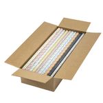 Бумага упаковочная подарочная мелованная "Terrazzo&Memphis", 70х100 см, 10 дизайнов ассорти, ЗОЛОТАЯ СКАЗКА, 592054, 1шт