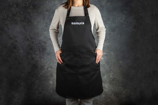 Фартук Samura большой, черный SAP-01B