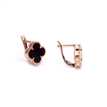 Серьги Клевер