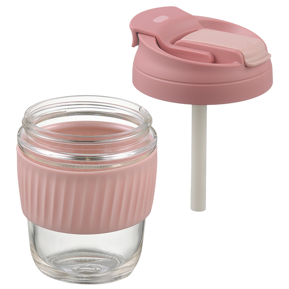 Кружка 360мл Smart Solutions Sup Cup розовая