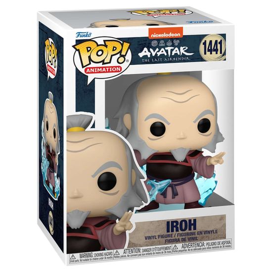 Фигурка Funko POP! Animation Avatar The Last Airbender Iroh w/Lightning (1441) 72101 / Фигурка Фанко ПОП! по мотивам аниме "Аватар: Легенда об Аанге", Айро