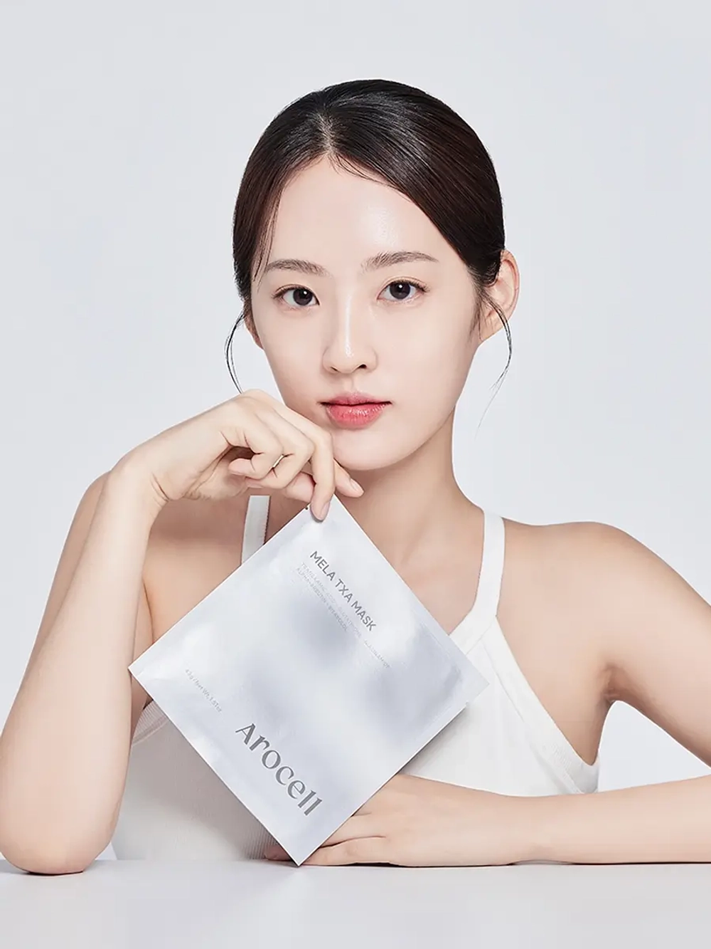 Arocell Гидрогелевая маска с транексамовой кислотой и глутатионом против пигментации Mela TXA Mask 43 гр