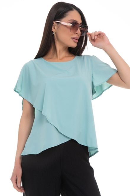 Блуза Яркое лето (бирюза) Diolche