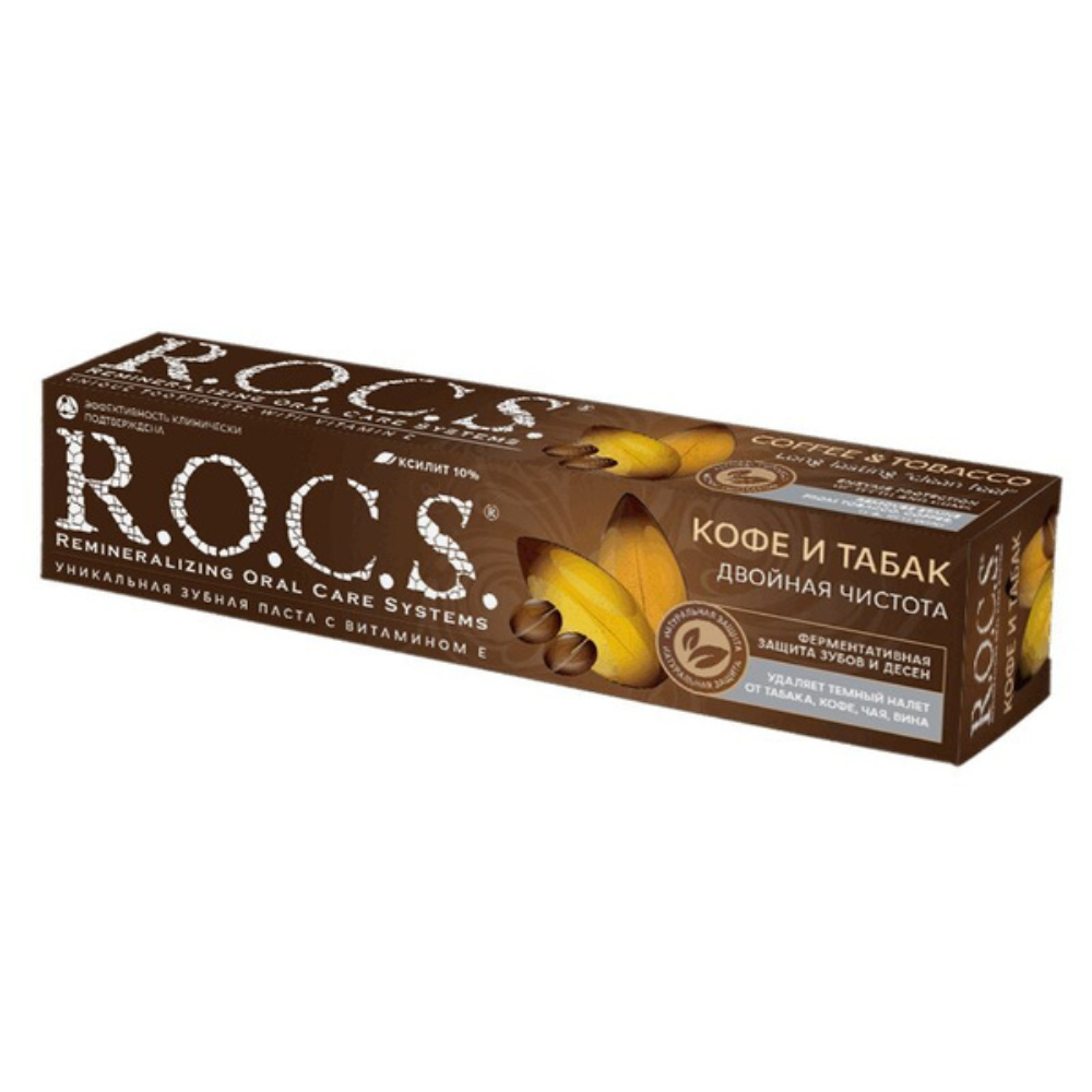 Зубная паста ROCS Coffee 74 гр