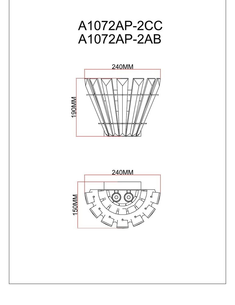 Настенный светильник Arte Lamp