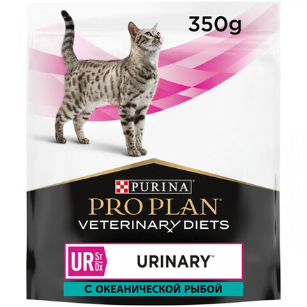 Сухой корм Purina Pro Plan Veterinary Diets Urinary с океанической рыбой, 350г
