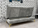 Диван Snowden НПБ Plush silver (Опоры H150мм «золото»)