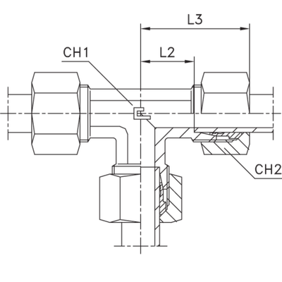 Соединение PT DL06 12х1.5 в сборе