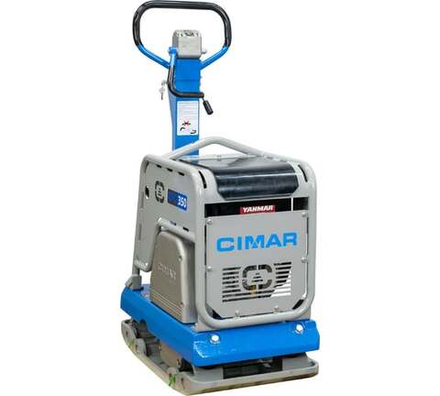 Виброплита реверсивная гидравлическая CIMAR CPC-350 (YANMAR L100) ВИБ213