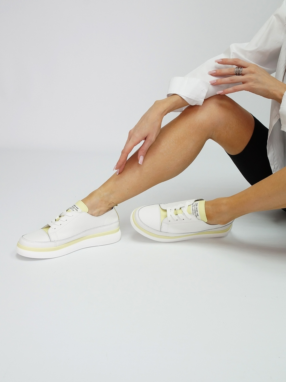 Кеды женские натуральная кожа