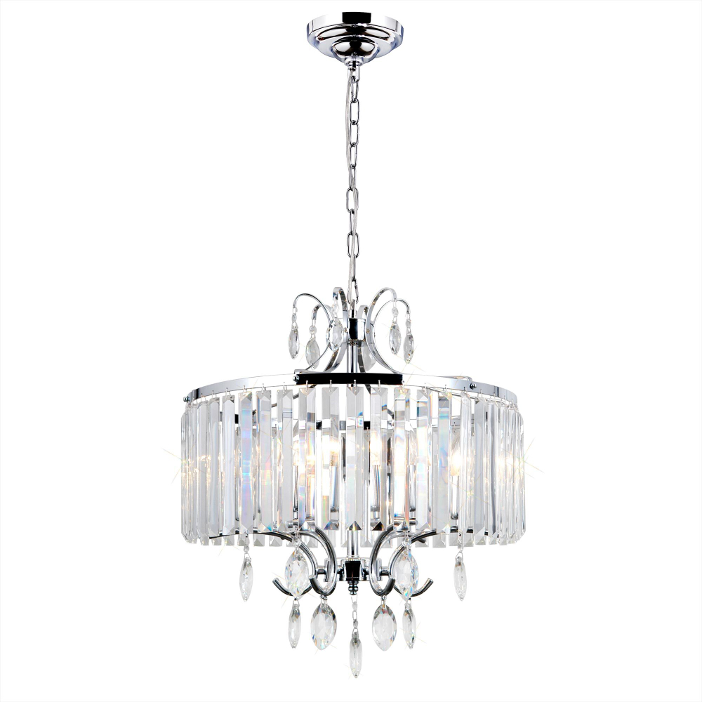 Citilux Инга CL335161 Люстра подвесная хрустальная Хром