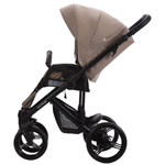 Детская коляска Bebetto Magnum Light Pro 3 в 1 с автокреслом Avionaut Cosmo 05 т.бежевая кожа