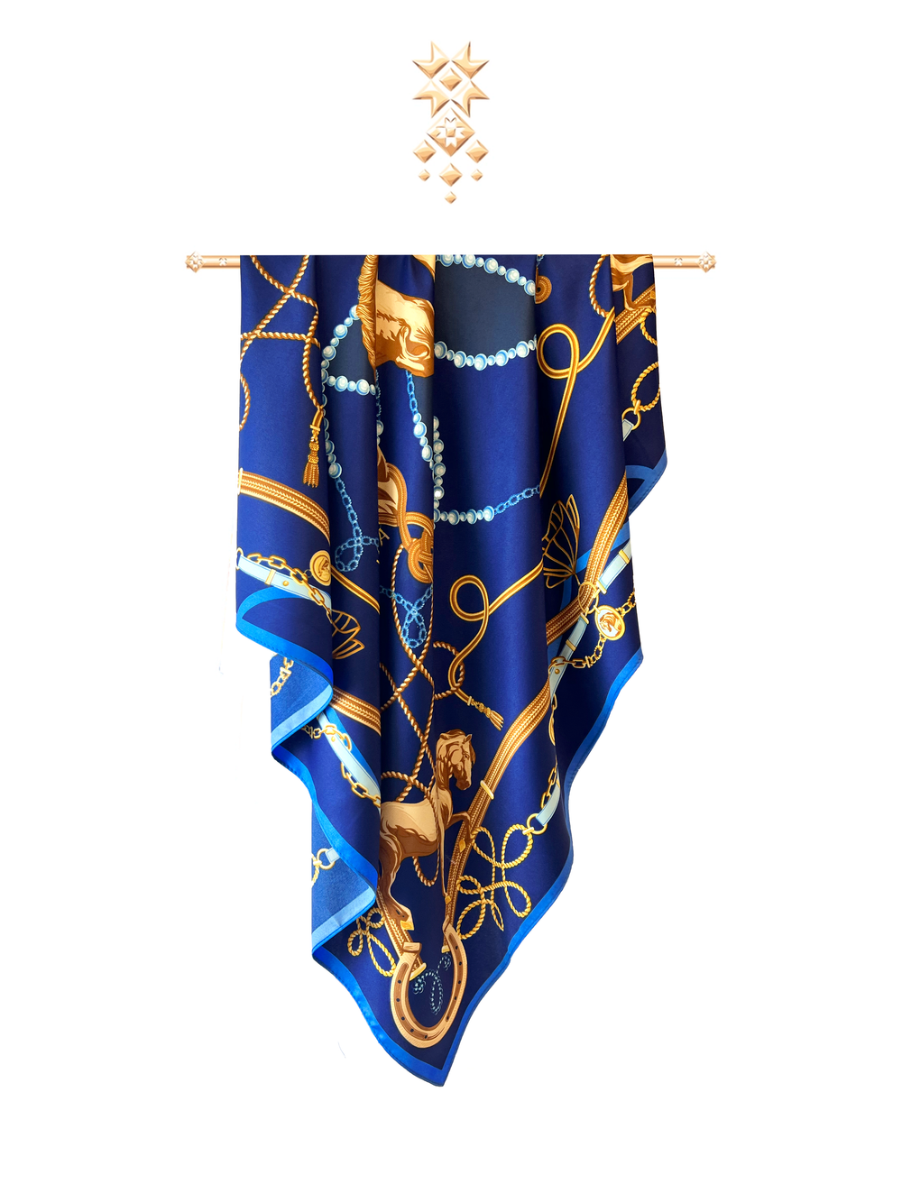 Платок «Конный клуб»