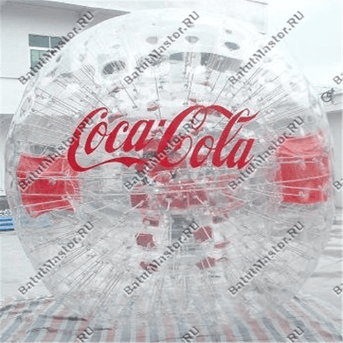 Зорб ПВХ "Брендированный", диаметр 3 м