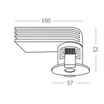 Светильник встраиваемый LED 9W 4000K