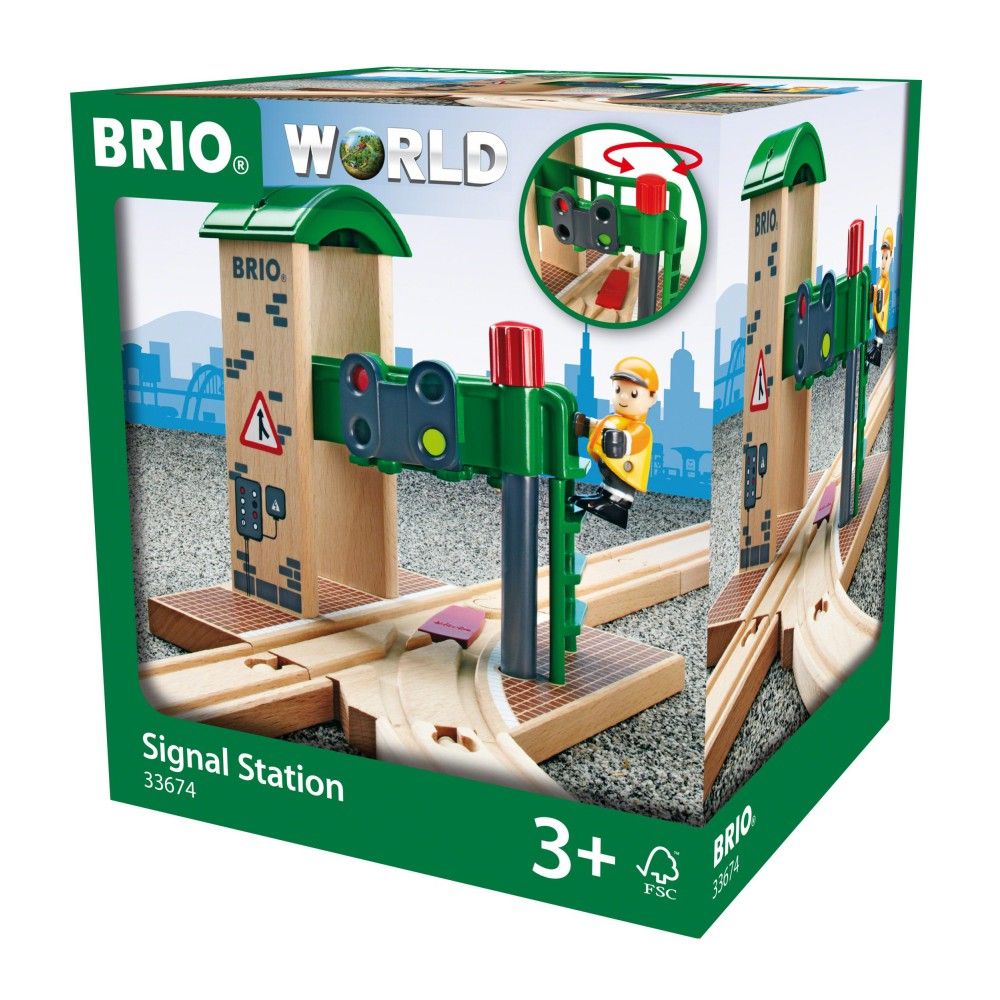 BRIO 33674 «Стрелка с сигнализацией» 33674 — фото 1