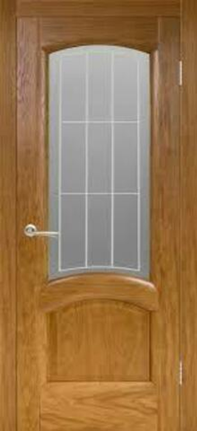 Дверь шпонированная серия "Волжская" Александрит ПО 2000*700 дуб натуральный