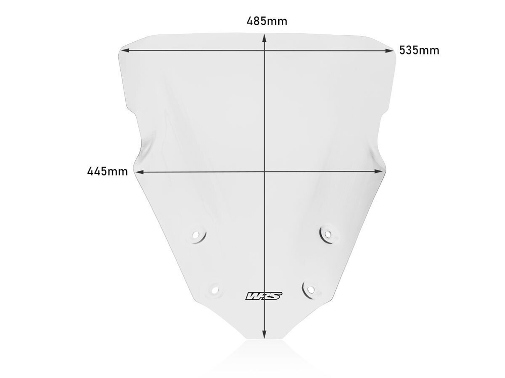 WRS Ветровое стекло Touring Suzuki GSX-S 1000 GT прозрачное SU006T