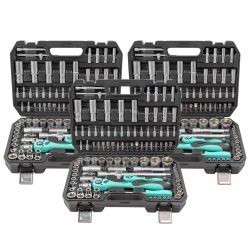 ( 3 K-T ) Набор инструментов PROFI 108пр. 1/4'',1/2''(6гр)(4-32мм) MAMEDFORCE MF-41082-5 ( 3 K-T )