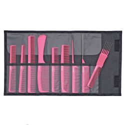 Набор расчесок Jaguar A-Line Ionic (9шт, ионные, лиловые)