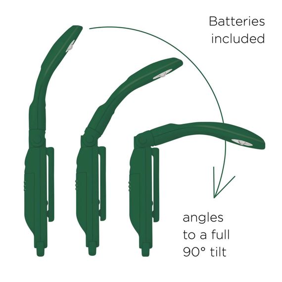 Kitab lampası \ Книжная лампа \ Book lamp Really Tiny Book Light - Forest Green