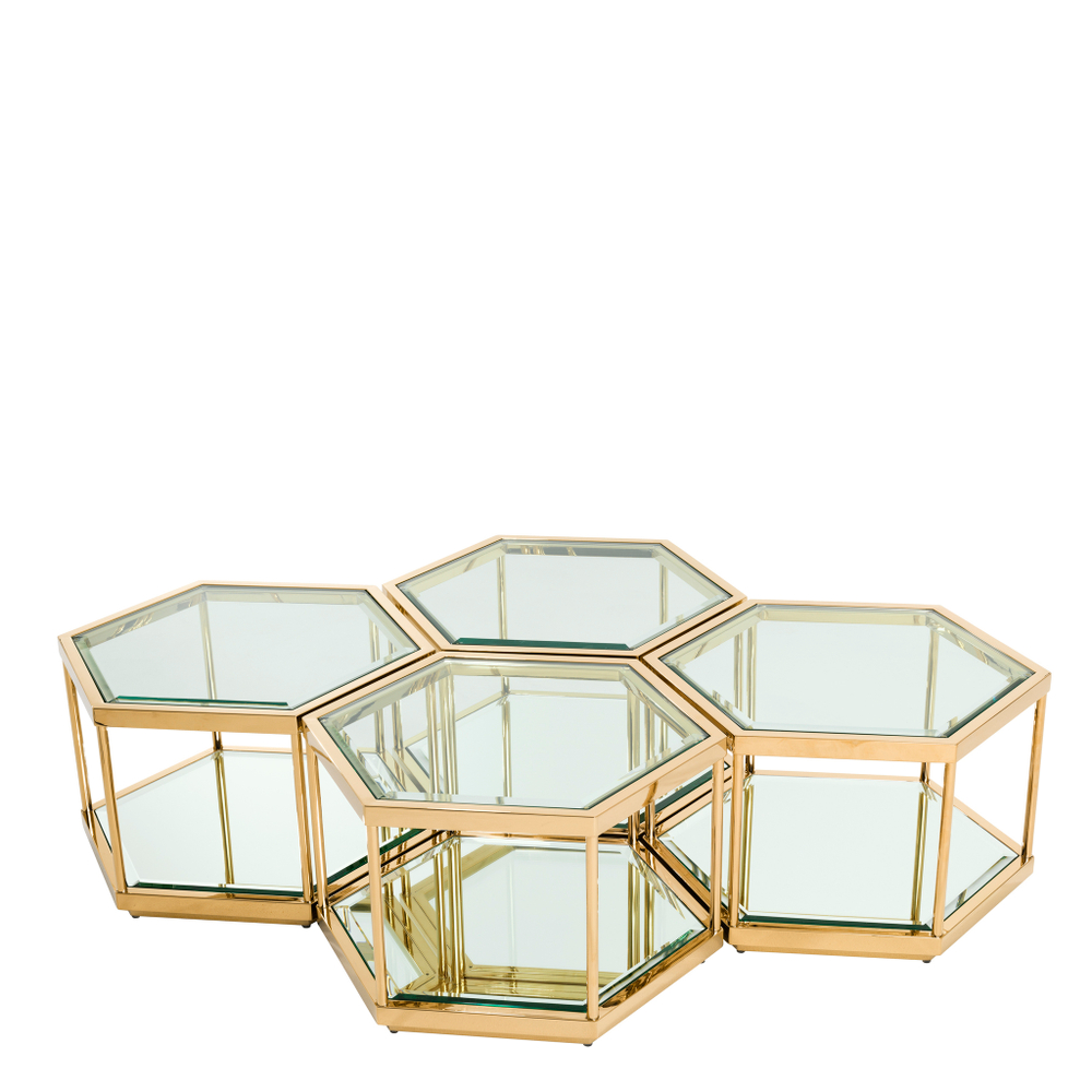 Журнальный столик Coffee Table Sax set of 4 арт.112693