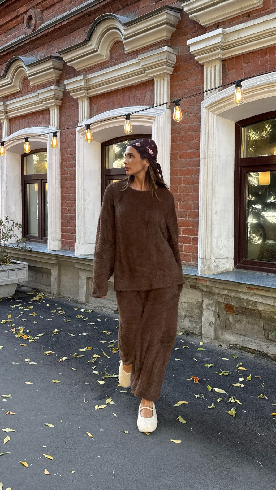 Костюм "Тоскана" оттенок кленовый пекан (юбка,ждемпер)