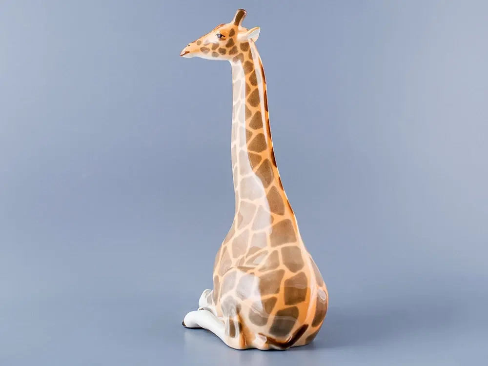 Скульптура Жираф с поднятой головой арт. 82.00986.00.1